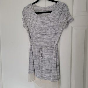 Motherhood Maternity black/white T-shirt with tie